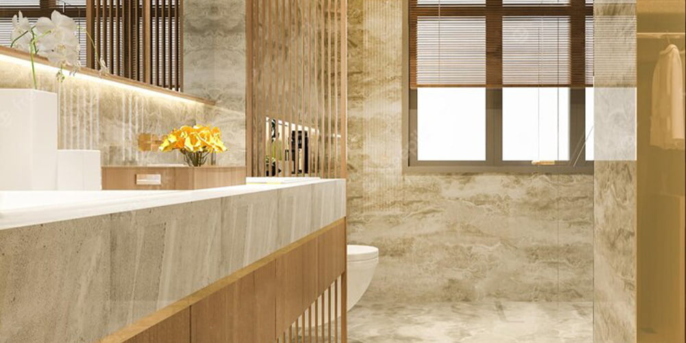 Marble Backsplash Design 2