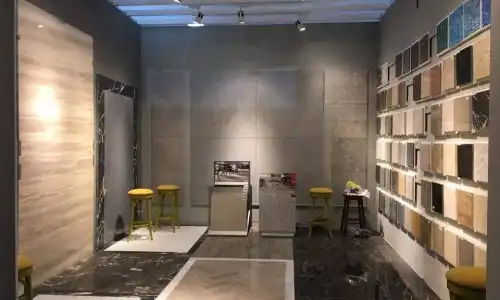 Marble installation