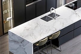 quartz countertop for kitchen