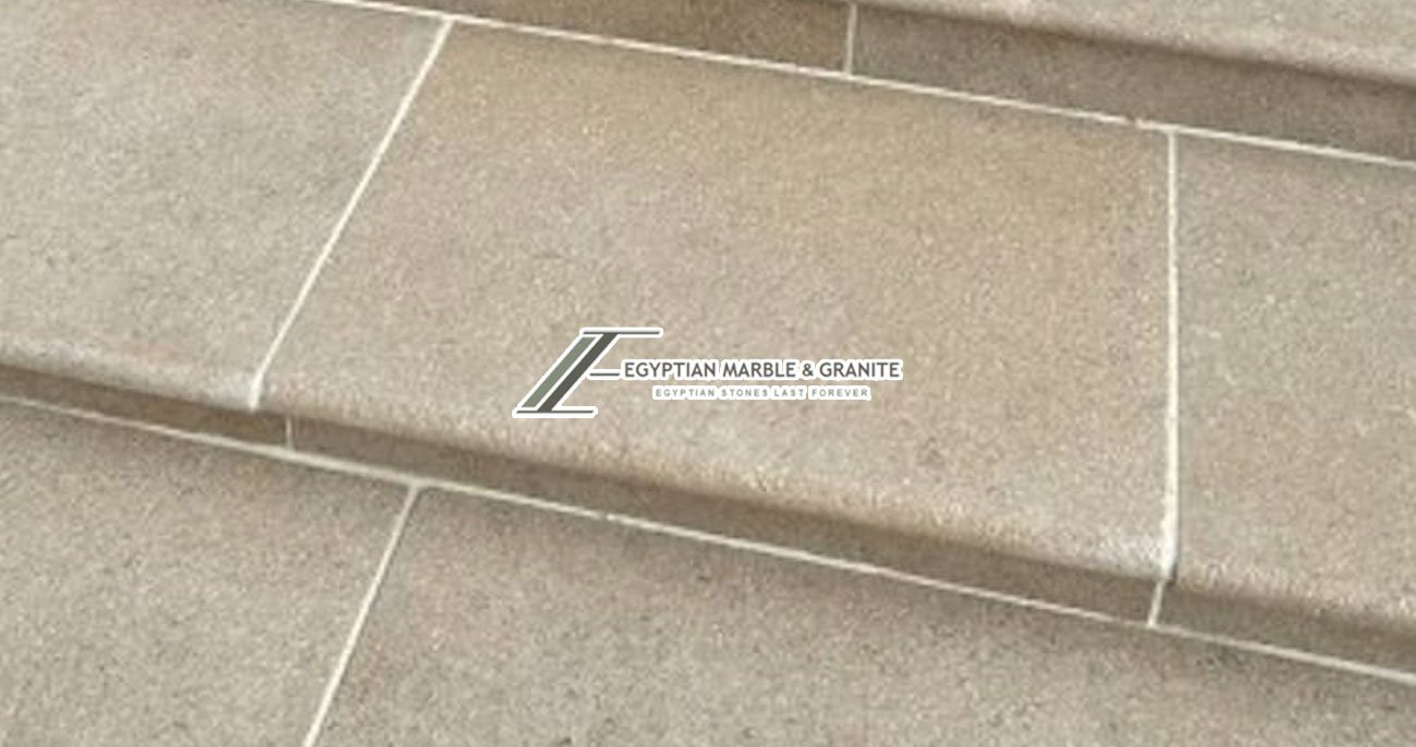 Sinai Pearl Egyptian limestone paving
