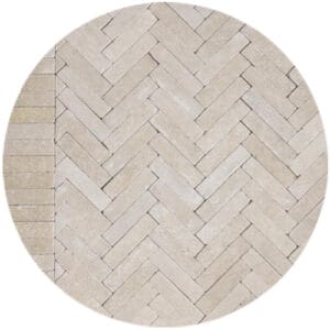 Dijon Sinai Pearl Herringbone Pattern