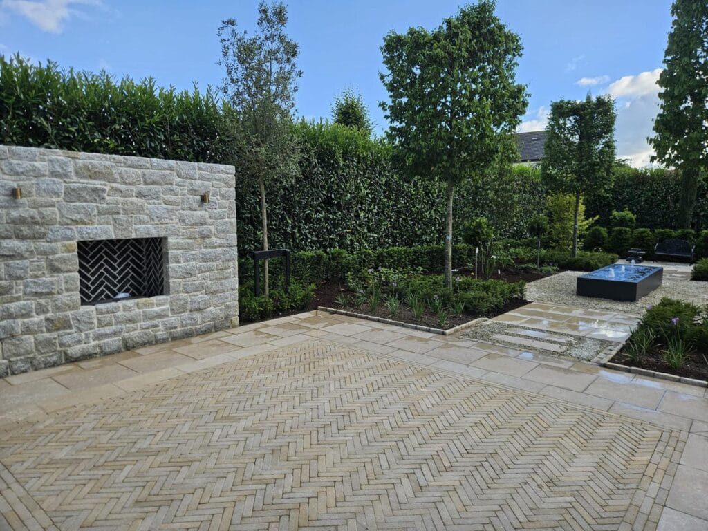 Limestone in the cold