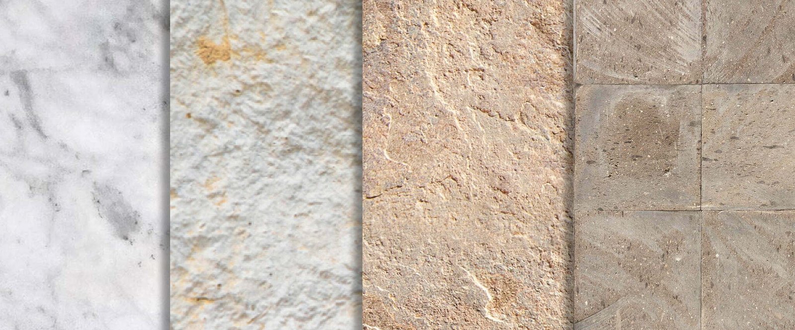 Marble finishes: polished, honed and brushed Egyptian marble from EMG